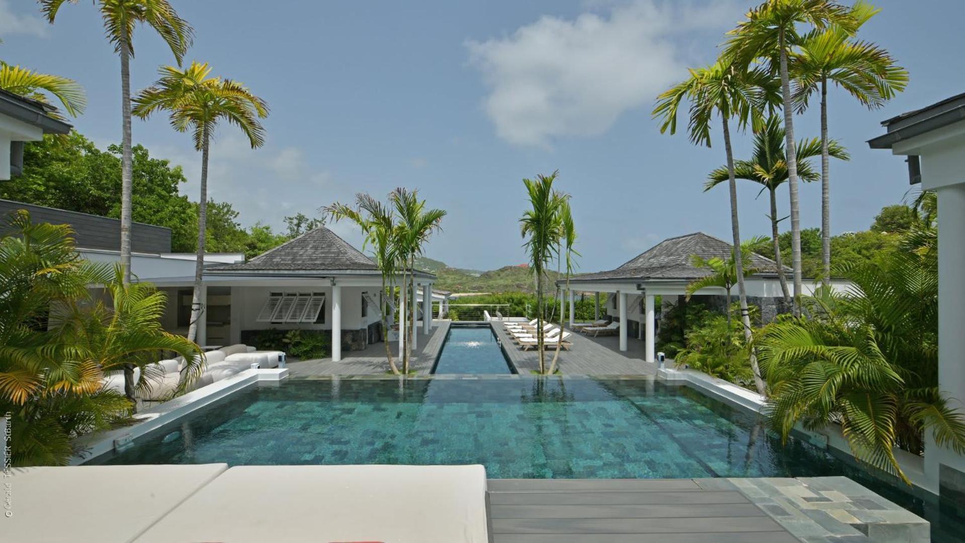 Modern Villa With Two Swimming Pools Petit Cul-de-Sac Екстер'єр фото