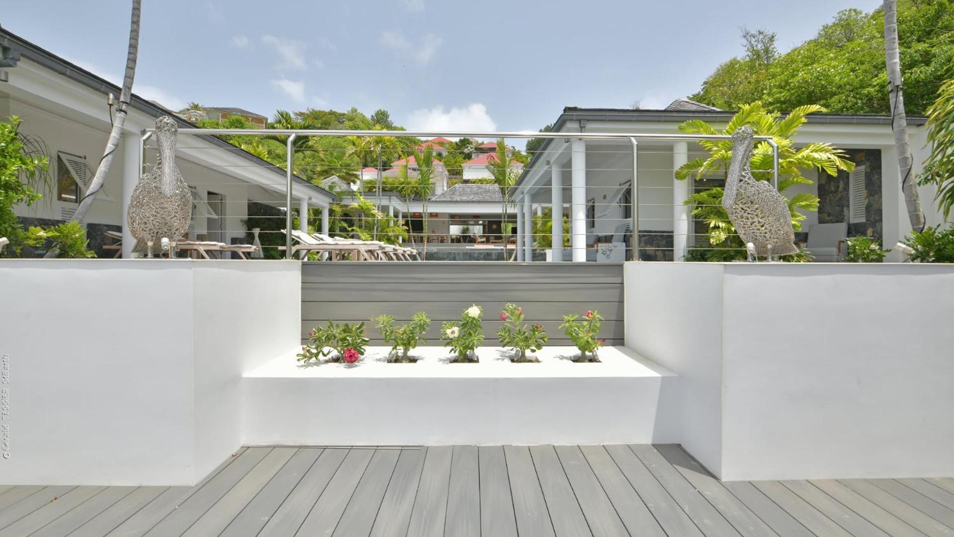 Modern Villa With Two Swimming Pools Petit Cul-de-Sac Екстер'єр фото