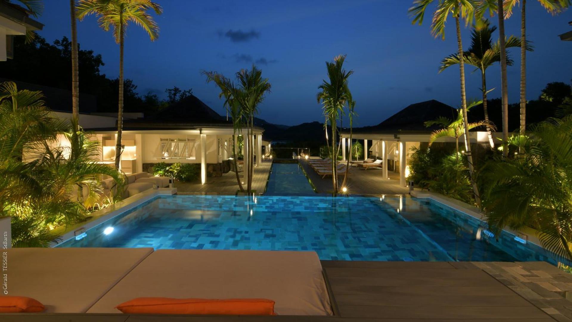 Modern Villa With Two Swimming Pools Petit Cul-de-Sac Екстер'єр фото