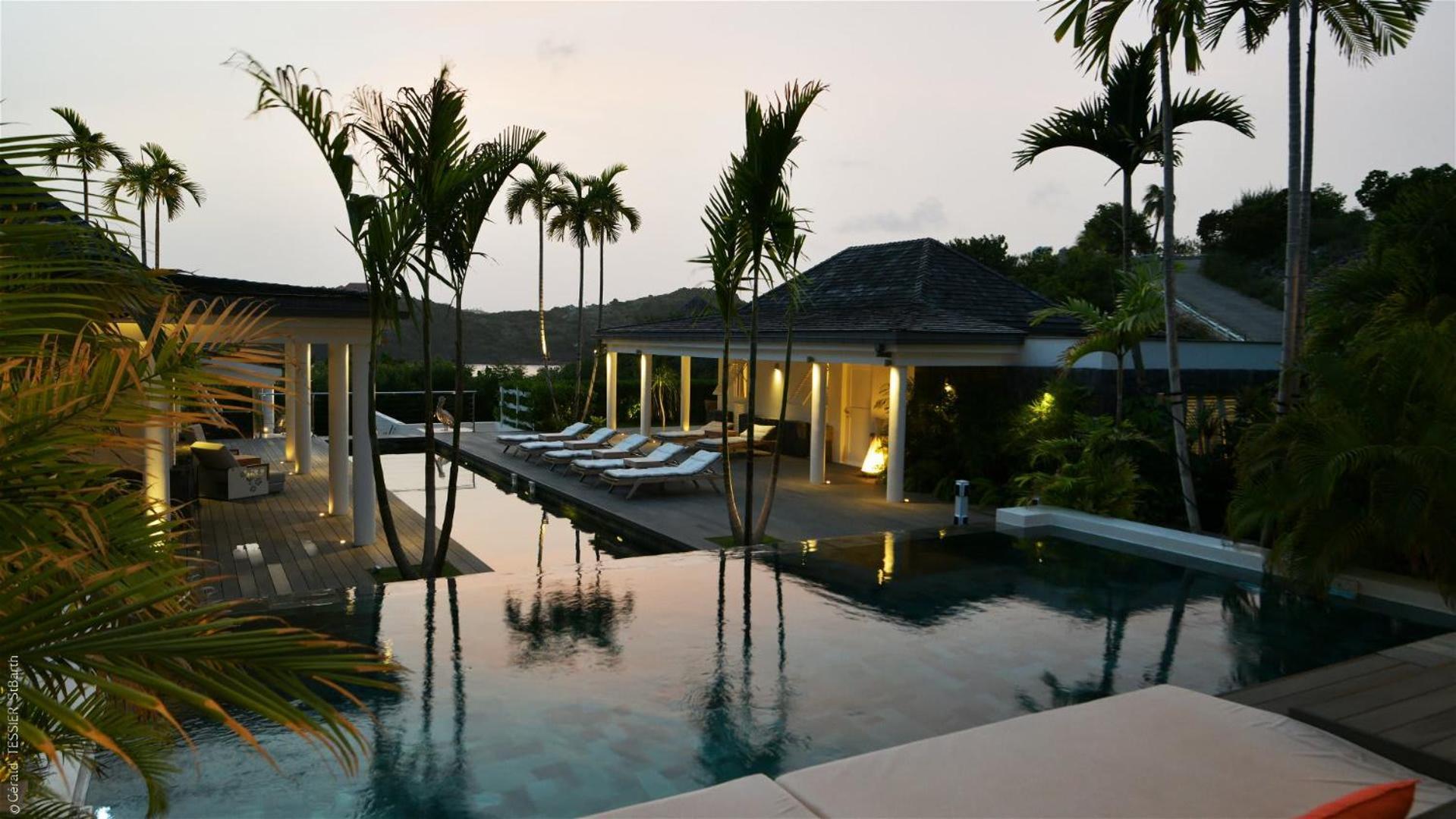 Modern Villa With Two Swimming Pools Petit Cul-de-Sac Екстер'єр фото
