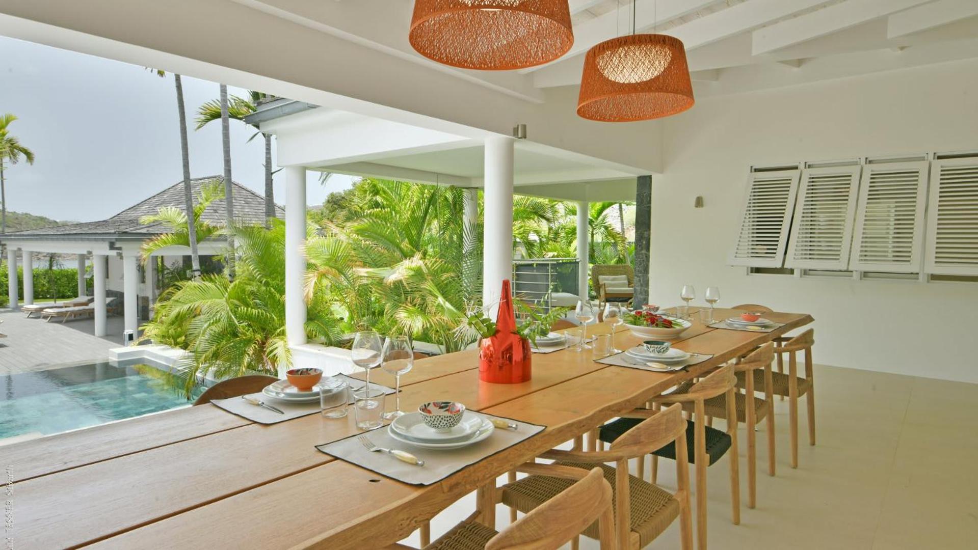 Modern Villa With Two Swimming Pools Petit Cul-de-Sac Екстер'єр фото