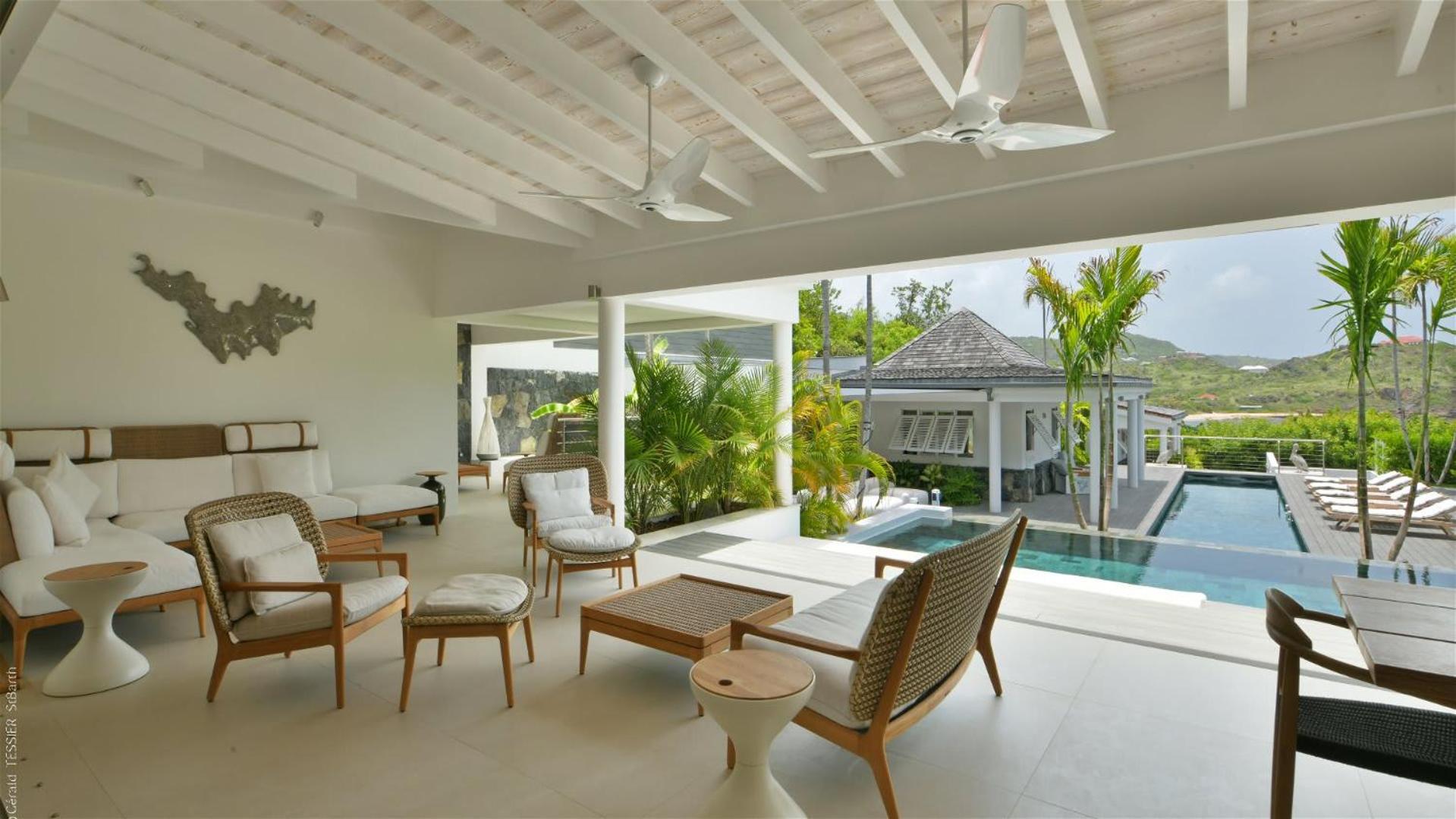 Modern Villa With Two Swimming Pools Petit Cul-de-Sac Екстер'єр фото