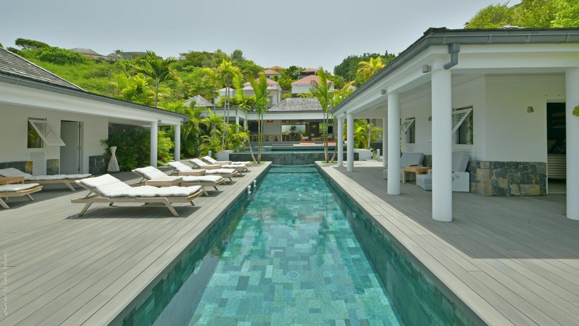 Modern Villa With Two Swimming Pools Petit Cul-de-Sac Екстер'єр фото