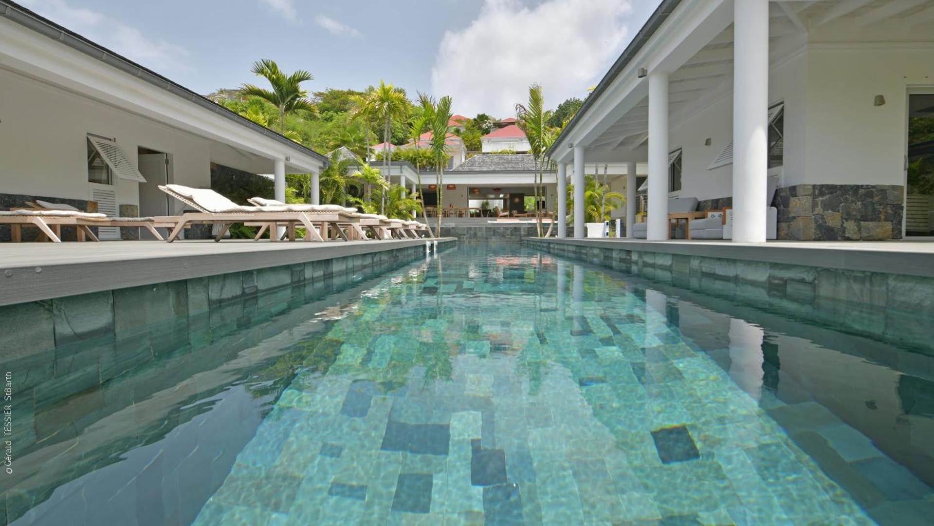 Modern Villa With Two Swimming Pools Petit Cul-de-Sac Екстер'єр фото
