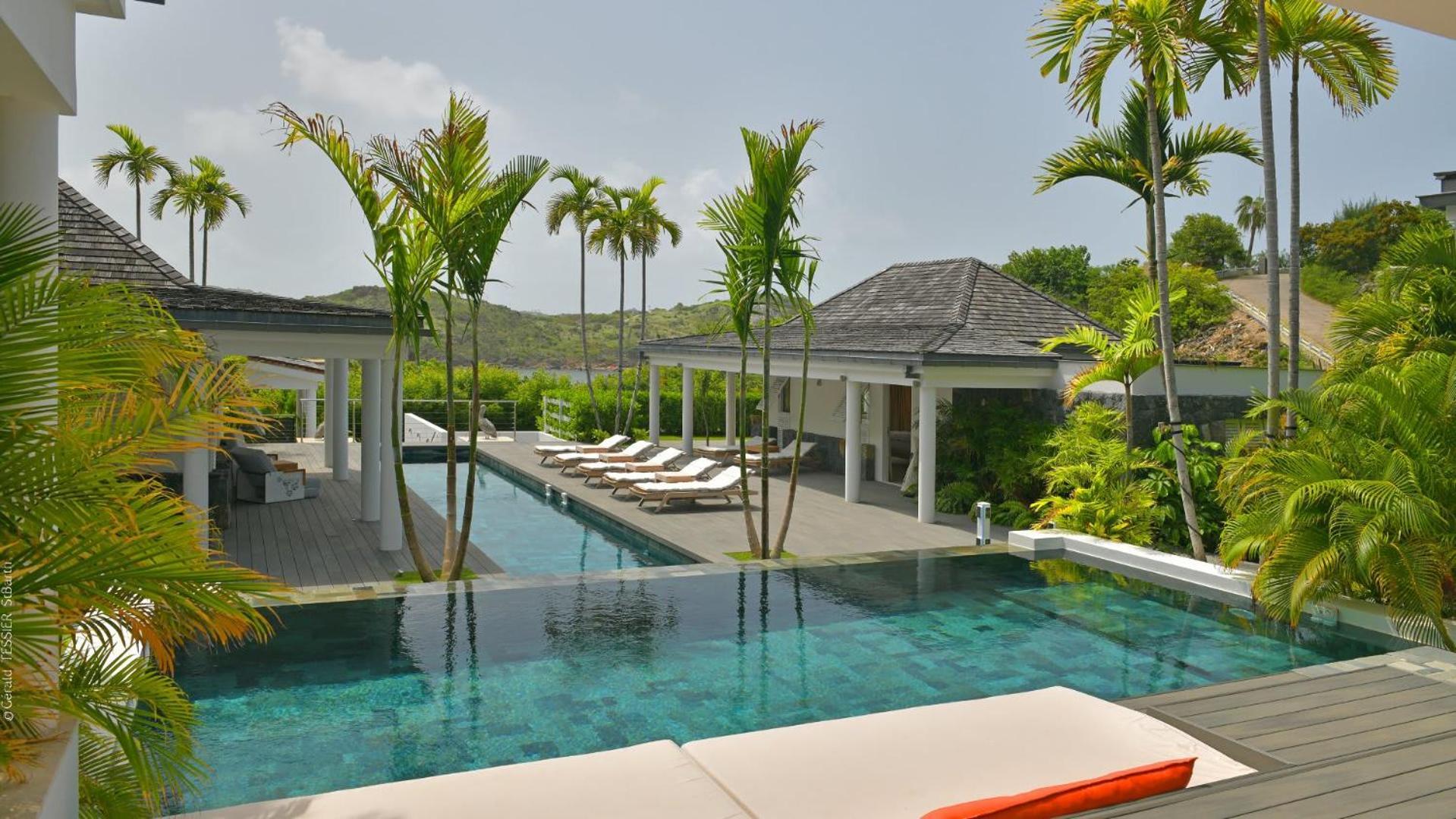 Modern Villa With Two Swimming Pools Petit Cul-de-Sac Екстер'єр фото