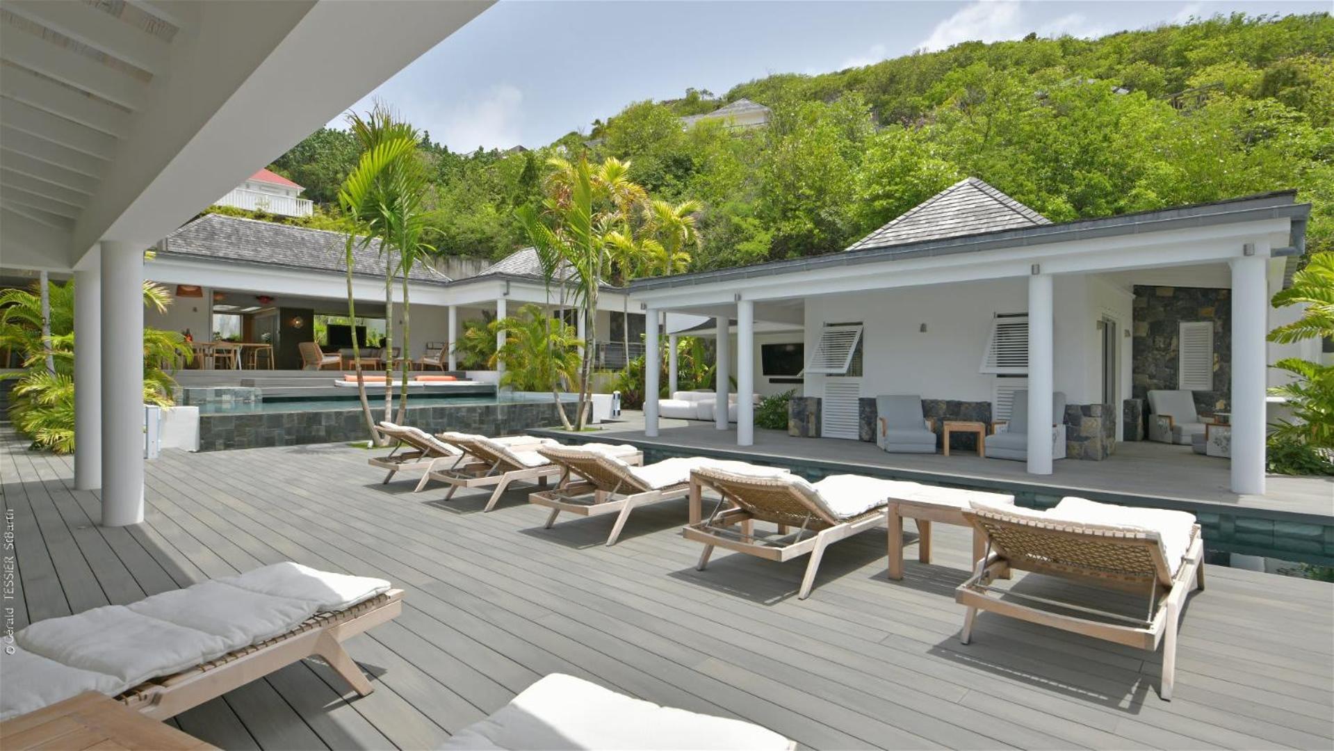 Modern Villa With Two Swimming Pools Petit Cul-de-Sac Екстер'єр фото