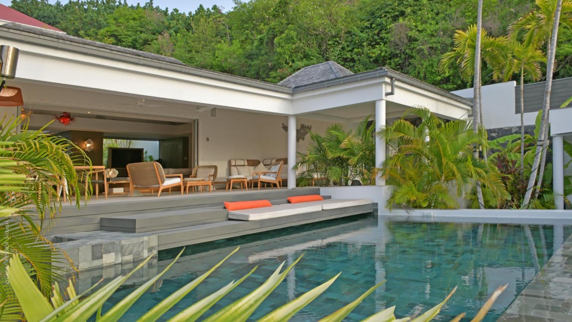 Modern Villa With Two Swimming Pools Petit Cul-de-Sac Екстер'єр фото
