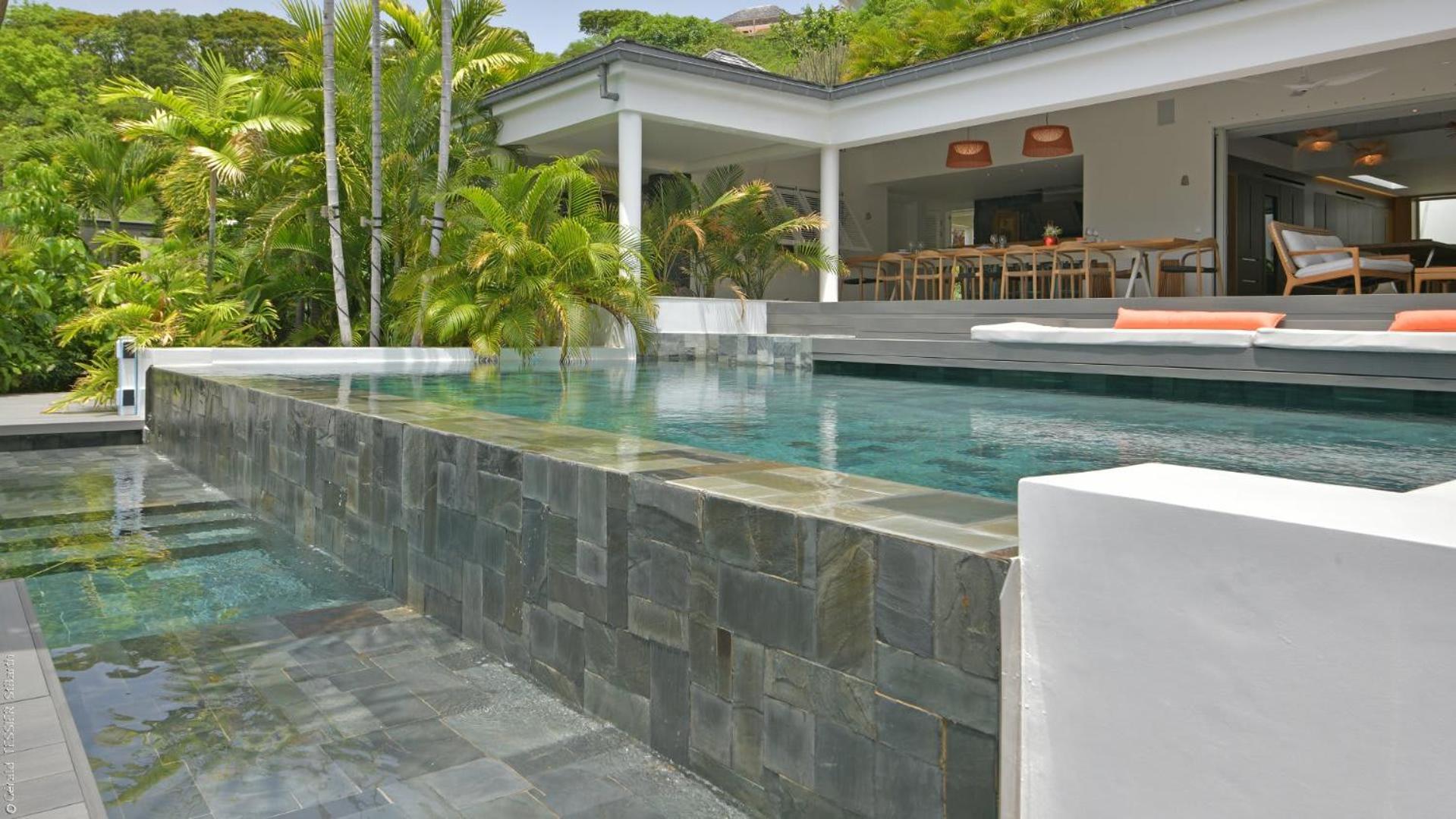 Modern Villa With Two Swimming Pools Petit Cul-de-Sac Екстер'єр фото
