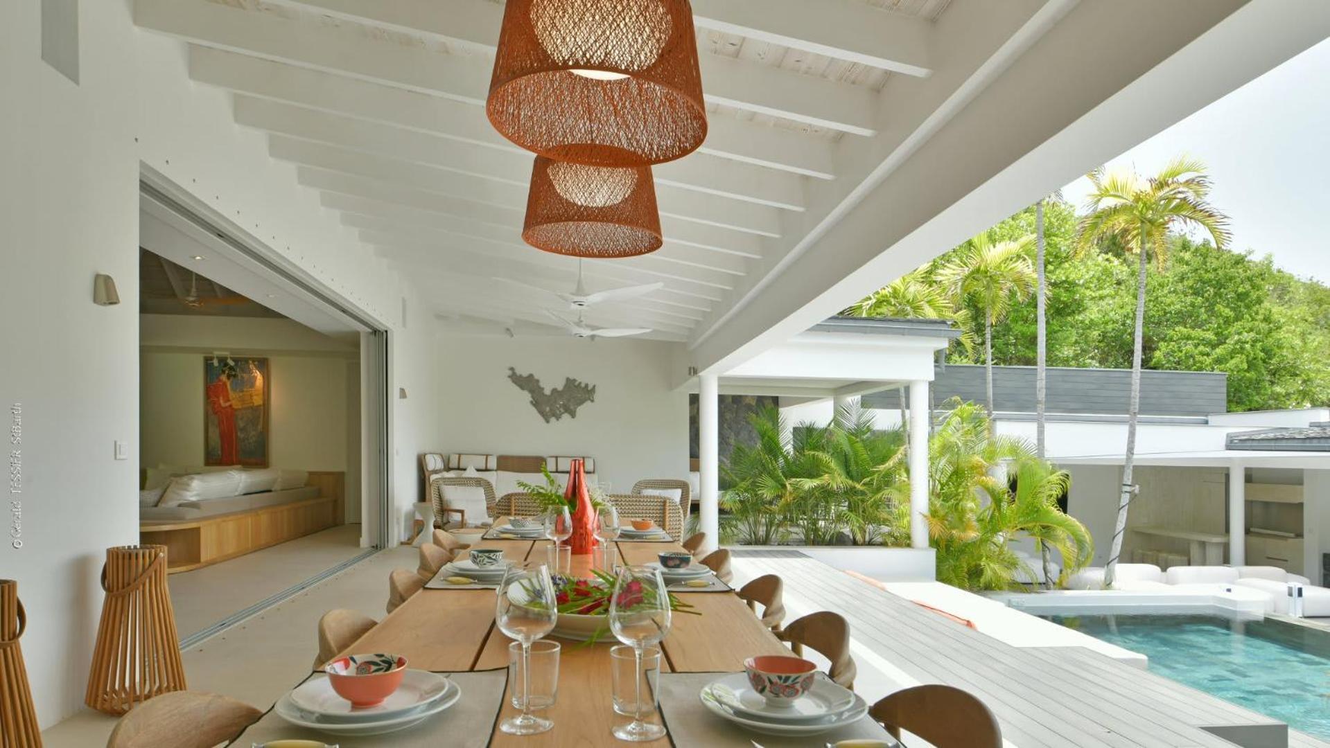 Modern Villa With Two Swimming Pools Petit Cul-de-Sac Екстер'єр фото