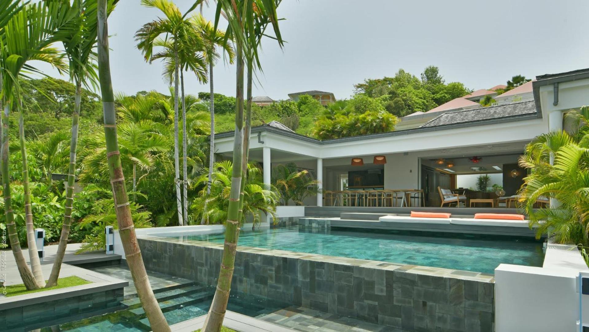 Modern Villa With Two Swimming Pools Petit Cul-de-Sac Екстер'єр фото