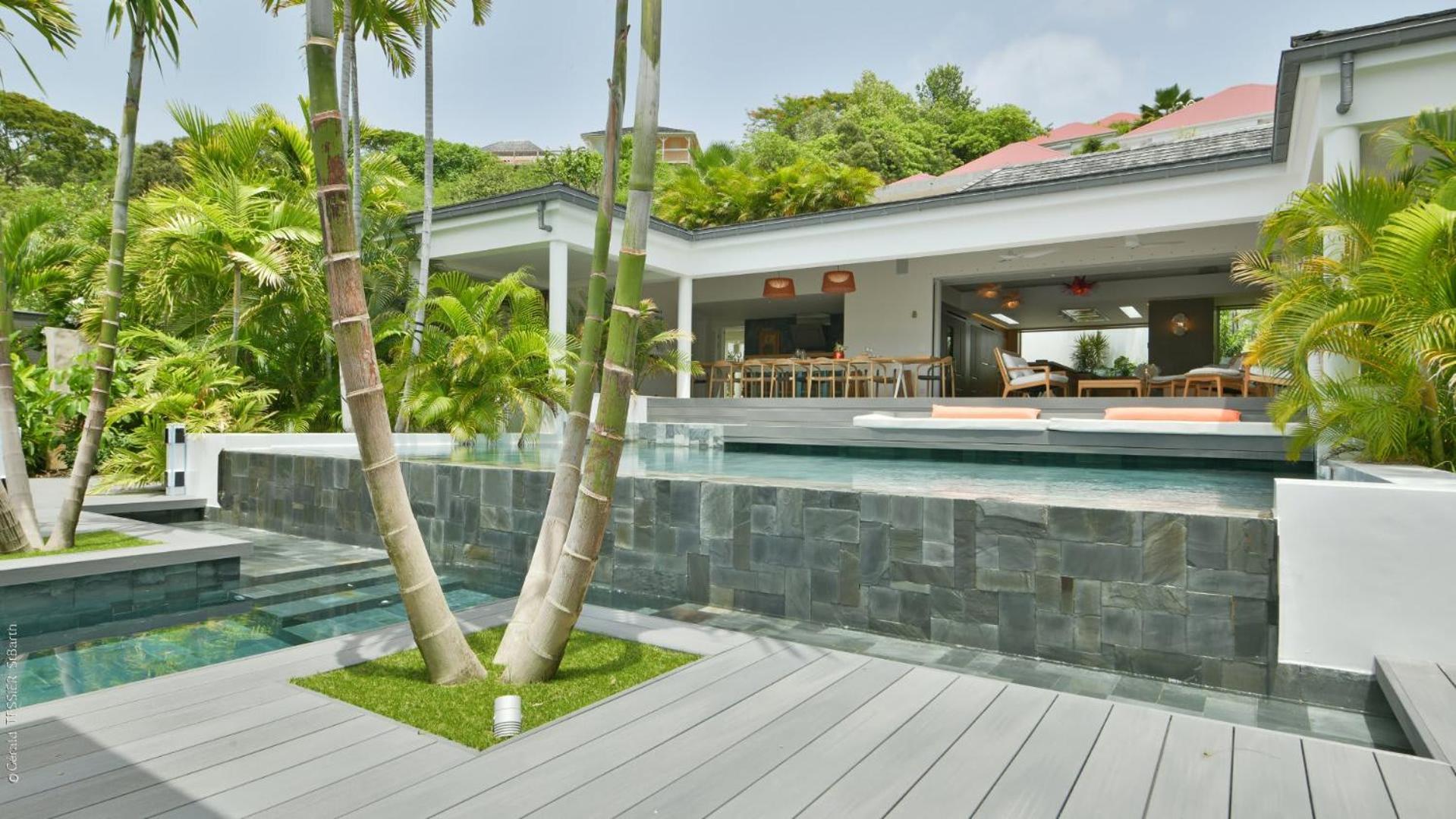 Modern Villa With Two Swimming Pools Petit Cul-de-Sac Екстер'єр фото