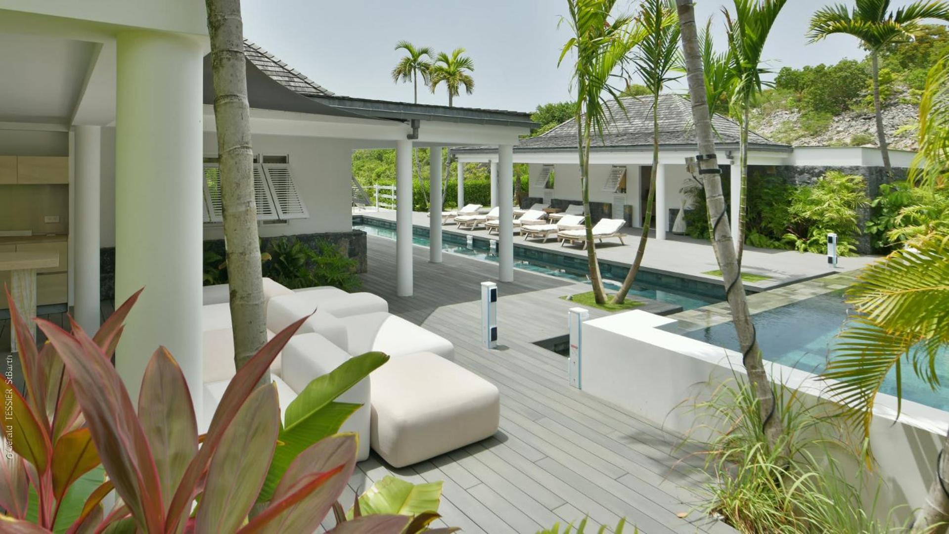Modern Villa With Two Swimming Pools Petit Cul-de-Sac Екстер'єр фото