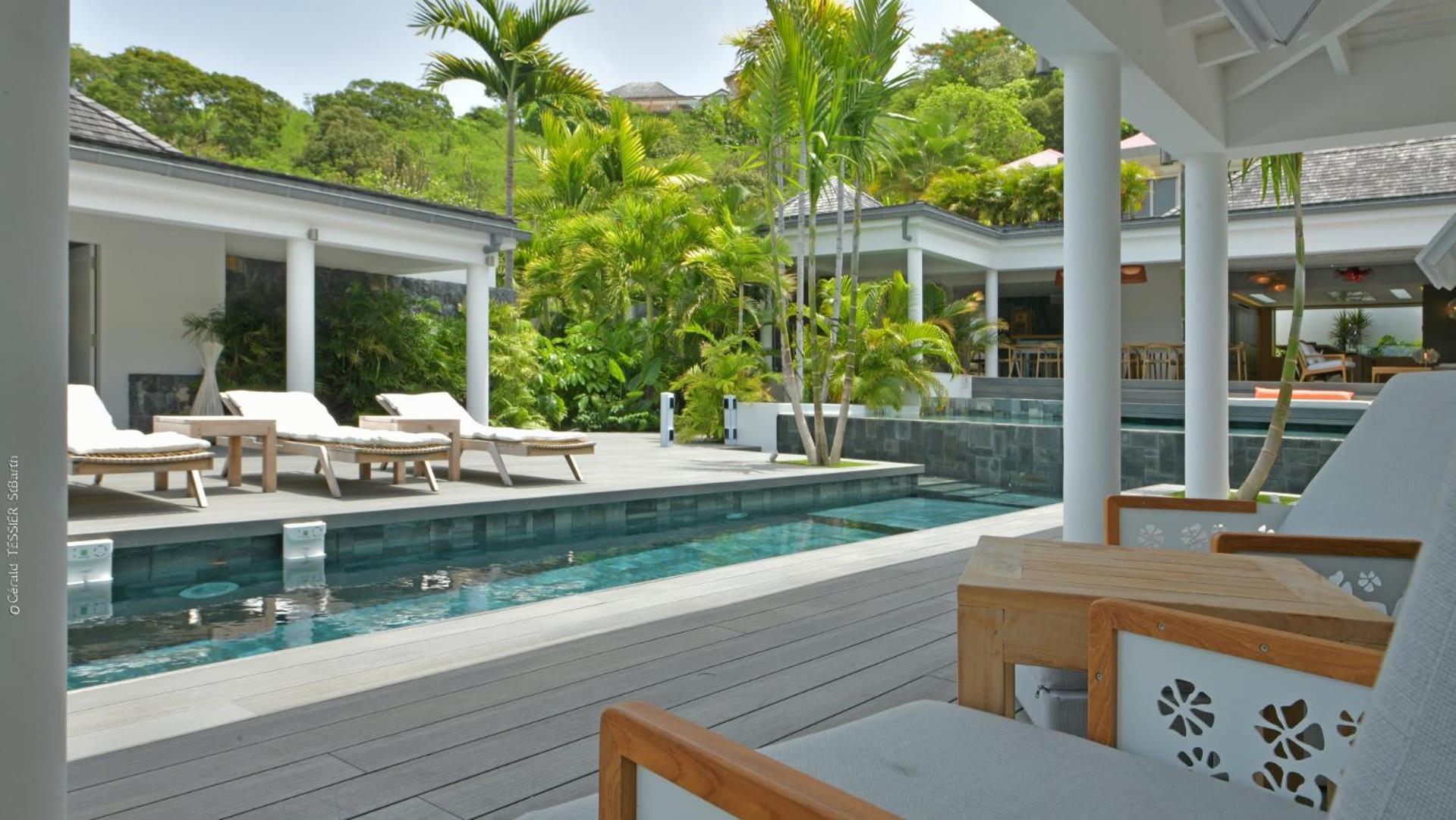 Modern Villa With Two Swimming Pools Petit Cul-de-Sac Екстер'єр фото