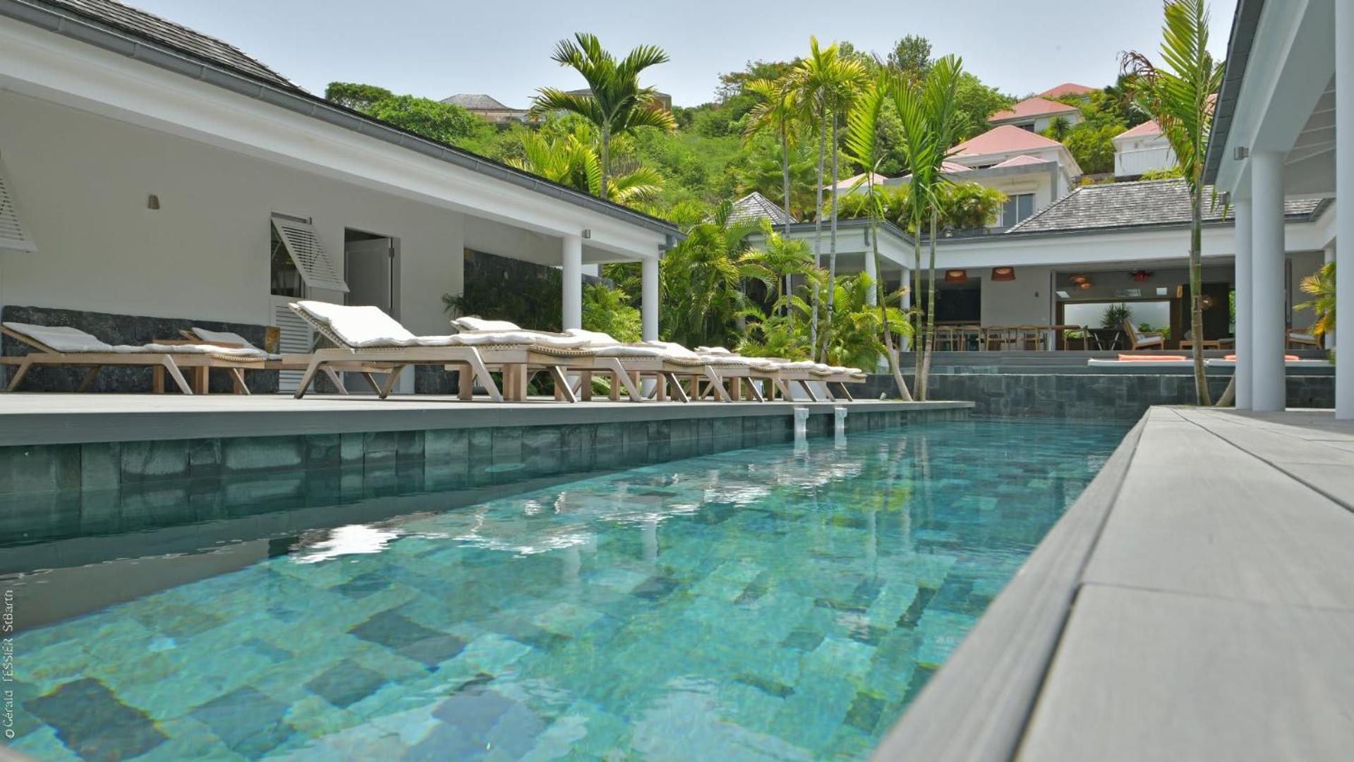 Modern Villa With Two Swimming Pools Petit Cul-de-Sac Екстер'єр фото