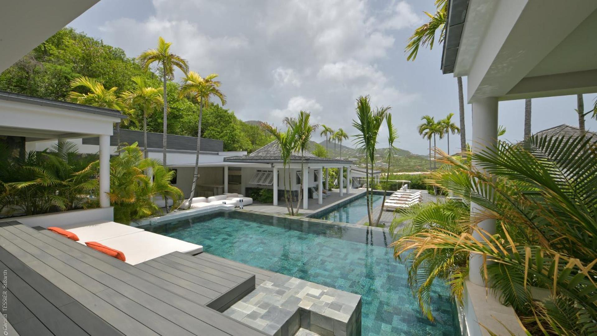 Modern Villa With Two Swimming Pools Petit Cul-de-Sac Екстер'єр фото