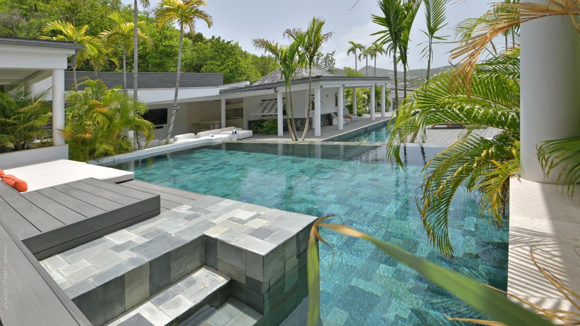 Modern Villa With Two Swimming Pools Petit Cul-de-Sac Екстер'єр фото